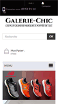 Mobile Screenshot of galerie-chic.fr