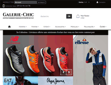 Tablet Screenshot of galerie-chic.fr